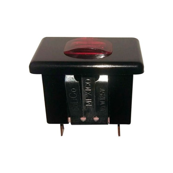 Allpoints 8406863 Indicator Lamp, 125Vred Dome For Vollrath/Idea Company